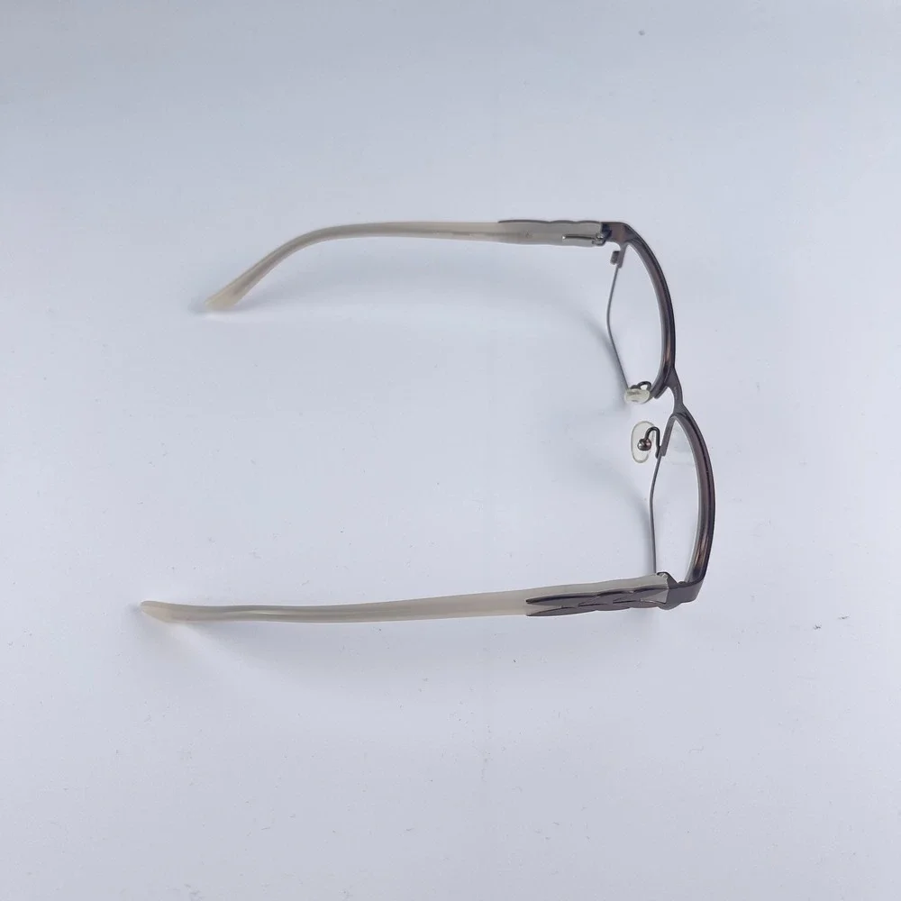 Karen Kane Xanadu‎ Women's Eyeglasses Frame Matte Brown Half Rim 53-16-135 mm